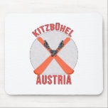 Kitzbühel, Österreich Mousepad<br><div class="desc">Kitzbühel ist einer der besten Skigebiete der Welt. Ein tolles Design für sich selbst oder als Geschenk für Freunde,  Familie oder Mitarbeiter.</div>