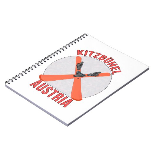 Kitzbühel, Österreich Notizblock (Linke Seite)