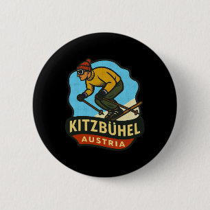 Kitzbühel Österreich Skifahren Button