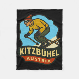Kitzbühel Österreich Skifahren Fleecedecke