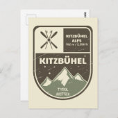 Kitzbuhel Tirol Österreich Postkarte (Vorne/Hinten)