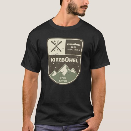 Kitzbuhel Tirol Österreich  T-Shirt (Vorderseite)