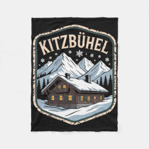 Kitzbühel Winter Ski-Abenteuer Alpenflucht _1 Fleecedecke