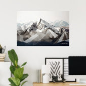 Kitzbüheler Horn Poster (Heimbüro)