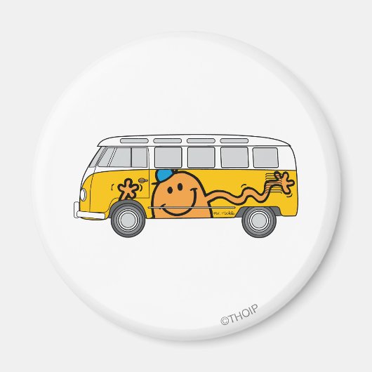 Kitzelbus Magnet (Vorne)