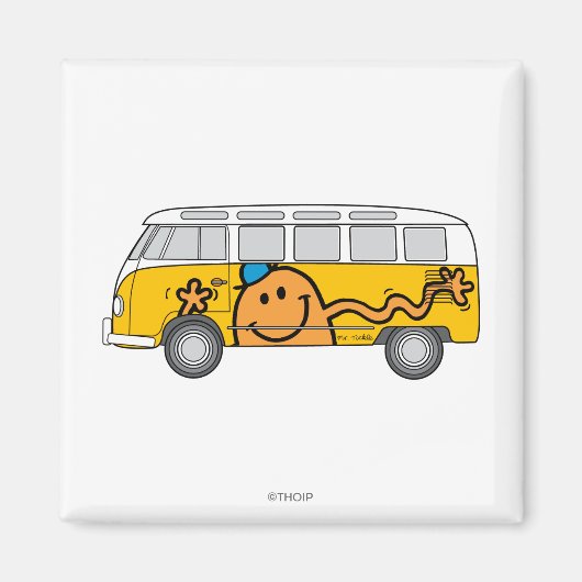 Kitzelbus Magnet (Vorne)