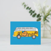 Kitzelbus Postkarte (Stehend Vorderseite)