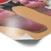 Kitzle mein Füß Fotodruck (Ecke)