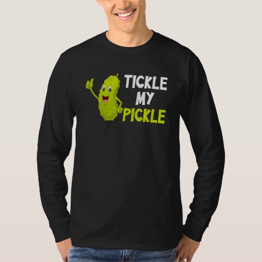 Kitzle meine Gurke T-Shirt (Vorderseite)
