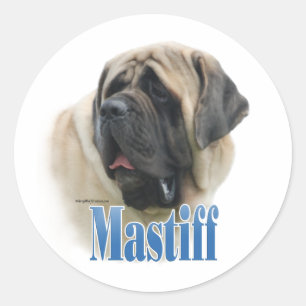 Kitzmastiff-Name - Aufkleber