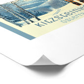 Kitzsteinhorn Österreich Skiurlaub Poster (Ecke)