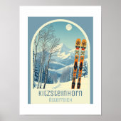 Kitzsteinhorn Österreich Skiurlaub Poster (Vorne)