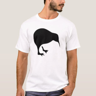 Kiwi alle Schwarzen und alles Weiß Neuseeland T-Shirt