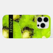 Kiwi | Aquarellfruchtbild Case-Mate iPhone Hülle (Rückseite (Horizontal))