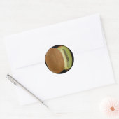 Kiwi-Aufkleber Runder Aufkleber (Umschlag)