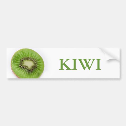 Kiwi Autoaufkleber (Vorne)