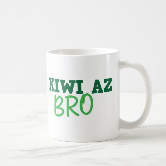 KIWI Az BRO (Neuseeland) Kaffeetasse (Rechts)