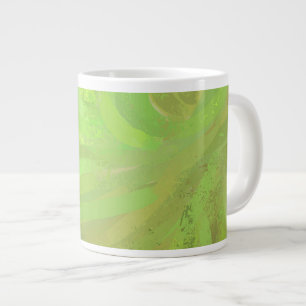 Kiwi Bash Green Swirl Jumbo-Tasse