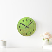 Kiwi Bash Runde Wanduhr (Zuhause)