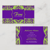 Kiwi-Beere Visitenkarte (Vorne/Hinten)