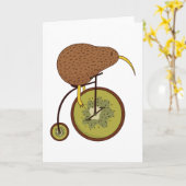 Kiwi Bike Karte (Gelbe Blume)