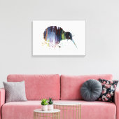 Kiwi Bird Art Leinwanddruck (Insitu (Wohnzimmer))