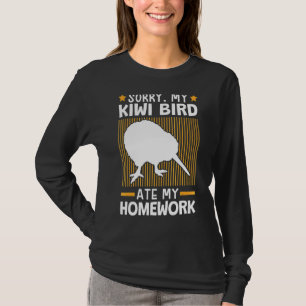 Kiwi Bird Ate Meine Hausaufgaben Flightless Kiwi B T-Shirt