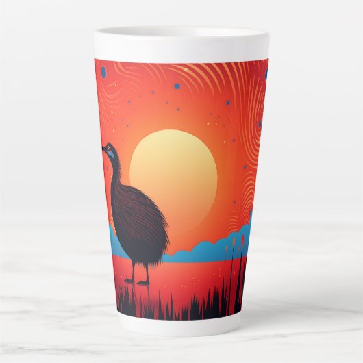 Kiwi Bird bei Twilight Milchtasse (Vorderseite)