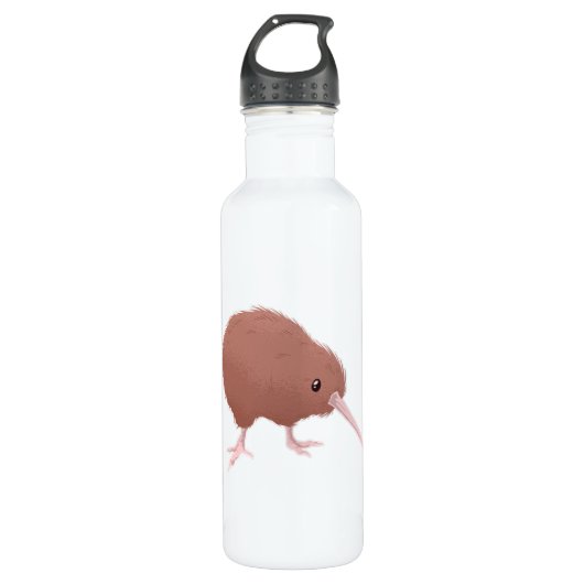 Kiwi Bird Edelstahlflasche (Vorderseite)