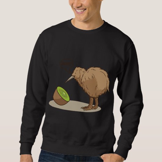 Kiwi Bird Frucht Neuseeland Mama Fun Sweatshirt (Vorderseite)