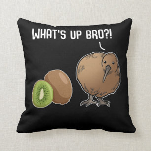 Kiwi Bird Fruit Animal Joke Kiwi Kissen