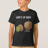 Kiwi Bird Fruit Animal Joke Kiwi T-Shirt (Vorderseite)