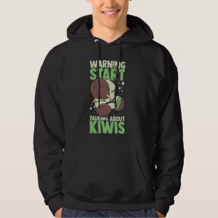 Kiwi Bird Funny Neuseeland Niedlicher Tiere Hoodie