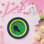 Kiwi Bird & Happy Birthday, Neuseeland Party Pappteller (Party)