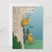 Kiwi Bird Klettern Einladung (Vorderseite)