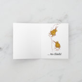 Kiwi Bird Klettern Karte (Innenseite)