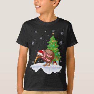 Kiwi Bird Lover Weihnachtsmannmütze Kiwi Christmas T-Shirt