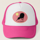 Kiwi Bird & Moon, Neuseeland, Bro Fashion/ Hat Truckerkappe (Vorderseite)