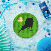 Kiwi Bird, Moon & Neuseeland text /Bro Party Pappteller (Party)