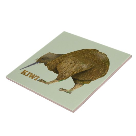 Kiwi bird Neuseeland Fliese (Seite)