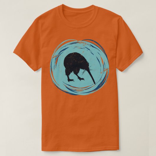 Kiwi Bird Neuseeland T-Shirt (Design vorne)