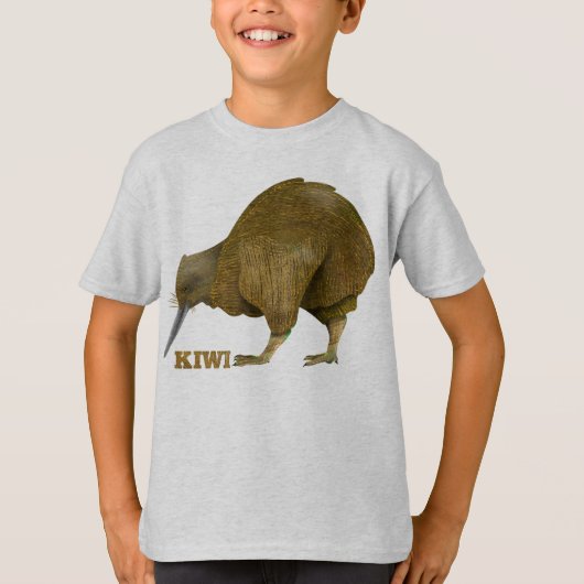 Kiwi bird Neuseeland T-Shirt (Vorderseite)