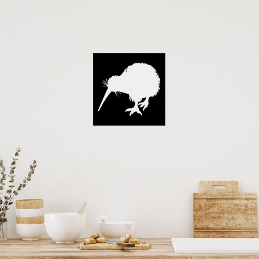 Kiwi Bird Poster (Küche)