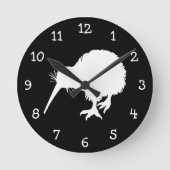 Kiwi Bird Runde Wanduhr (Vorderseite)