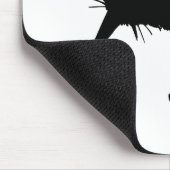 Kiwi Bird Silhouette Mousepad (Ecke)