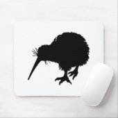 Kiwi Bird Silhouette Mousepad (Mit Mouse)