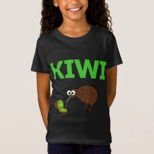 Kiwi Bird und Frucht Funny Niedlich Neuseeland Bir T-Shirt