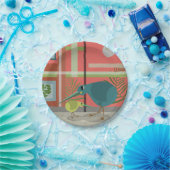 Kiwi Birds in Pappteller (Party)