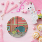 Kiwi Birds in Pappteller (Party)