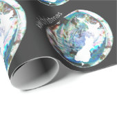 KIWI CHRISTMAS NEW ZEALAND PAUA MUSCHEL CUSTOM XMA GESCHENKPAPIER (Rolleneckpunkt)
